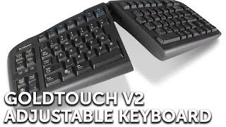 Setting up your Goldtouch Ergonomic Keyboard  2 Minute Video [upl. by Syned]