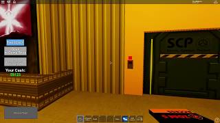 SCP001 CONTAINMENT BREACH ALARM SOUND THINGY Roblox SCP [upl. by Judye]