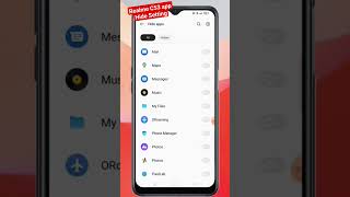 Realme C53 app Hide Setting  Realme c53 me app hide kaise kare  realme c53 hide apps  shortfeeds [upl. by Cestar]