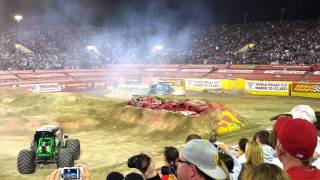 2012 Monster Jam World Finals Finale Grave Digger 30 Year Anniversary [upl. by Einnaffit147]