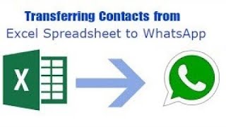 excel to whatsapp group  how to import contact from excel  contact to excel [upl. by Anrak]