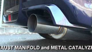 SUBARU WRX STI Fujitsubo Exhaust Sound [upl. by Cain]