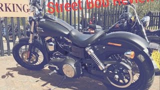 2016 Harley Davidson Street Bob Review [upl. by Kynthia]