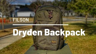 Filson Dryden Backpack  Solid 26L All Purpose Bag [upl. by Cosme]