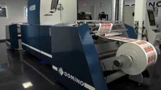 NEW Domino N600i Color Digital Label Press [upl. by Rotow]