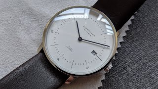 Sternglas NAOS  A Great Bauhaus Watch at 38mm [upl. by Anitsirt]