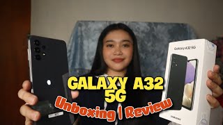 Samsung Galaxy A32 5G  Unboxing 2021 Galaxy A32 Full Review  Philippines [upl. by Melicent]