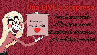 Una LIVE a sorpresa grazie a tutti per esservi iscritti [upl. by Anotyal513]