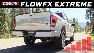 2021 Ford F150 27L 35L50L  FlowFX Extreme CatBack Exhaust System  718117 [upl. by Thayne]