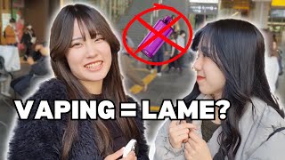 Would Japanese Girls Date A Smoker  Japan Street Interviews [upl. by Anitsim]