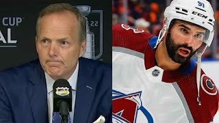 Kadri Game 4 OT Goal Jon Cooper HYPOCRITE Avalanche vs Lightning Post Game Stanley Cup Finals NHL [upl. by Sisely952]