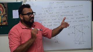 HEAT TRANSFER LECCTURE SERIES EPISODE 2 FOURIER LAW OF HEAT CONDUCTION [upl. by Ydnem]