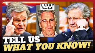 Senator Kennedy DELIVERS ULTIMATUM to FBI Director Wray RELEASE THE EPSTEIN TAPES [upl. by Yelra]