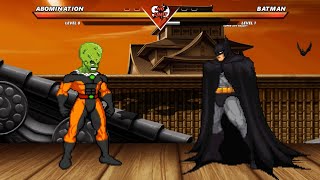 ABOMINATION vs BATMAN  The most epic fight ever made [upl. by Arramat]