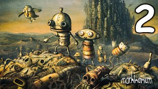 Machinarium walkthrough part 2  Border [upl. by Aissatsan]