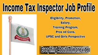 Let’s Talk About Income Tax Inspector Job Profile  A to Z about Income Tax Inspector  Ep03 [upl. by Artimas105]