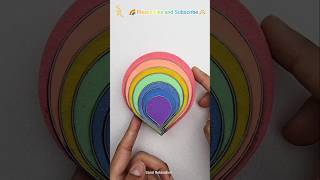 🌈 Rainbow Kinetic Sand Cutting ASMR SHAPES Satisfying Video shortsfeed shortsviral [upl. by Nohtanoj713]