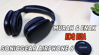 Review Sonicgear Airphone 6  Headphone Bluetooth 50 [upl. by Attlee]