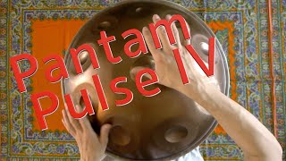 Handpan polyrhythm 4 against 3 [upl. by Tamarra]