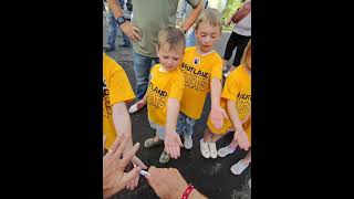 Kids Sandwich County Fair  spooned getspooned spoonman handpercussion streetmusic busking [upl. by Barbuto]