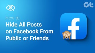 How to Hide All Posts on Facebook From Public or Friends  Limit Past Posts on Facebook [upl. by Nohsar]