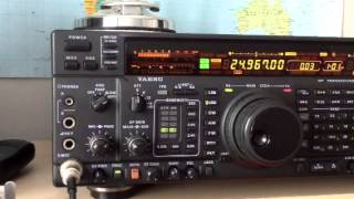 PJ4NX Bonaire Curaçao Amateur station Yaesu FT1000MP Amateur Radio [upl. by Liagibba]