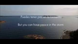 Paz en la tormenta  Renan Carias SpanishEnglish Lyrics [upl. by Parish]