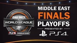 CWL Middle East Finals  Final Games and Grand Finals  Presented by PS4 [upl. by Ylicic]