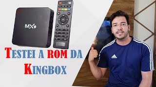 TVBOX MX9 COM NOVA ROM KINGBOX [upl. by Mariano]