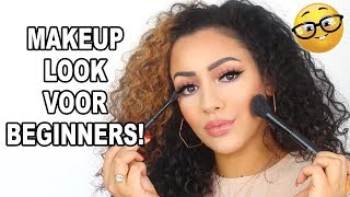 MAKEUP LOOK VOOR BEGINNERS 2019  Makeup Tutorial [upl. by Carbone]