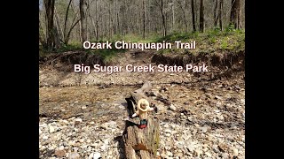 Ozark Chinquapin Trail  Big Sugar Creek State Park Missouri [upl. by Red333]