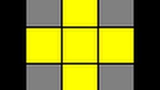 Rubiks 3x3 Full oll tutorial All edges oriented case 1  a coll [upl. by Atnod641]