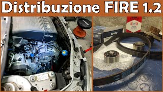 HO DOVUTO RIFARE LA DISTRIBUZIONE al FIRE 12  Sostituzione Cinghia Tenditore e Pompa Acqua [upl. by Madden]