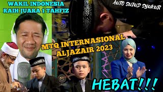 DETIK DETIK WAKIL INDONESIA RAIH JUARA 1 MTQ INTERNASIONAL ALJAZAIR 2023 BIDANG TAHFIZ [upl. by Kathleen45]