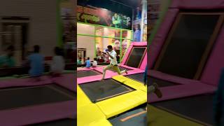 Bal Bal Bach gaya🥺😱 viralvideo trampolineworkout viralvideo youtubeshorts dancevideo [upl. by Deborath]