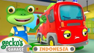 🚒Memperbaiki Truk Pemadam Kebakaran🚒  Garasi Gecko  Kartun Populer AnakAnak  Seru dan Mendidik [upl. by Luapnhoj526]