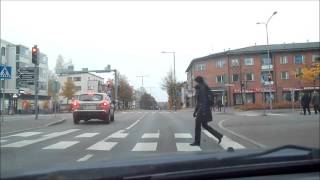 Driving In Lappeenranta Finland [upl. by Nie249]