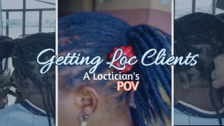 How I gained a Loc Client  Loc Retwist Date [upl. by Ehsiom]