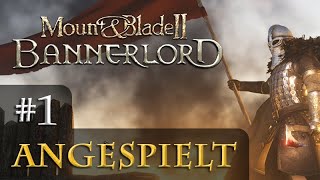 Lets Play Mount amp Blade 2 Bannerlord 1 Familienbande Angespielt  Gameplay [upl. by Vidovik733]