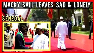 Senegal Sad and lonely Macky Sall leaves Presidential palace for Bassirou Diomaye Faye [upl. by Philipa]