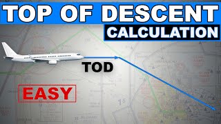 TOP OF DESCENT CALCULATION  When to start your descent [upl. by Euridice]