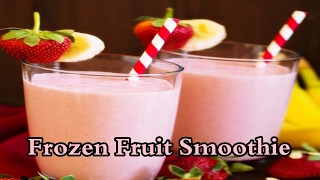 Frozen Fruit Smoothie Recipes [upl. by Ojillib]