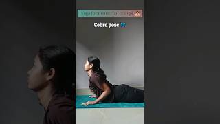 Yoga for menstrual cramps🧘‍♀️ yoga yogastretch yogainspiration menstruation shorts shortsfeed [upl. by Tuinenga415]