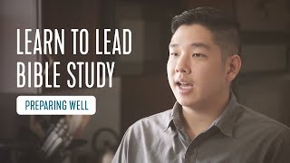 Preparing  How to Lead Bible Study  InterVarsity [upl. by Kennith]