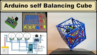 Arduino 3D Printed self Balancing Cube [upl. by Anyzratak222]