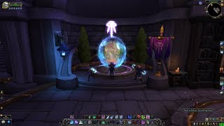 WoW Stormwind Portal to Dalaran Northrend New Location Patch 815 [upl. by Leddy]