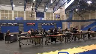 Jeffersonville Winter Percussion Ensemble Franklin Central Feb 13 2021 [upl. by Aihsrop518]