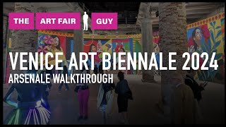 VENICE BIENNALE 2024  FULL ARSENALE WALKTHROUGH [upl. by Ahsenac]