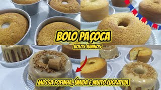 BOLO PAÇOCA l BOLOS CASEIROS JUNINOS [upl. by Retlaw]