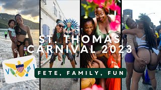 USVI CARNIVAL VLOG 2023  ST THOMAS  Jouvert Parade Sister Photoshoot  MORE [upl. by Dorr]